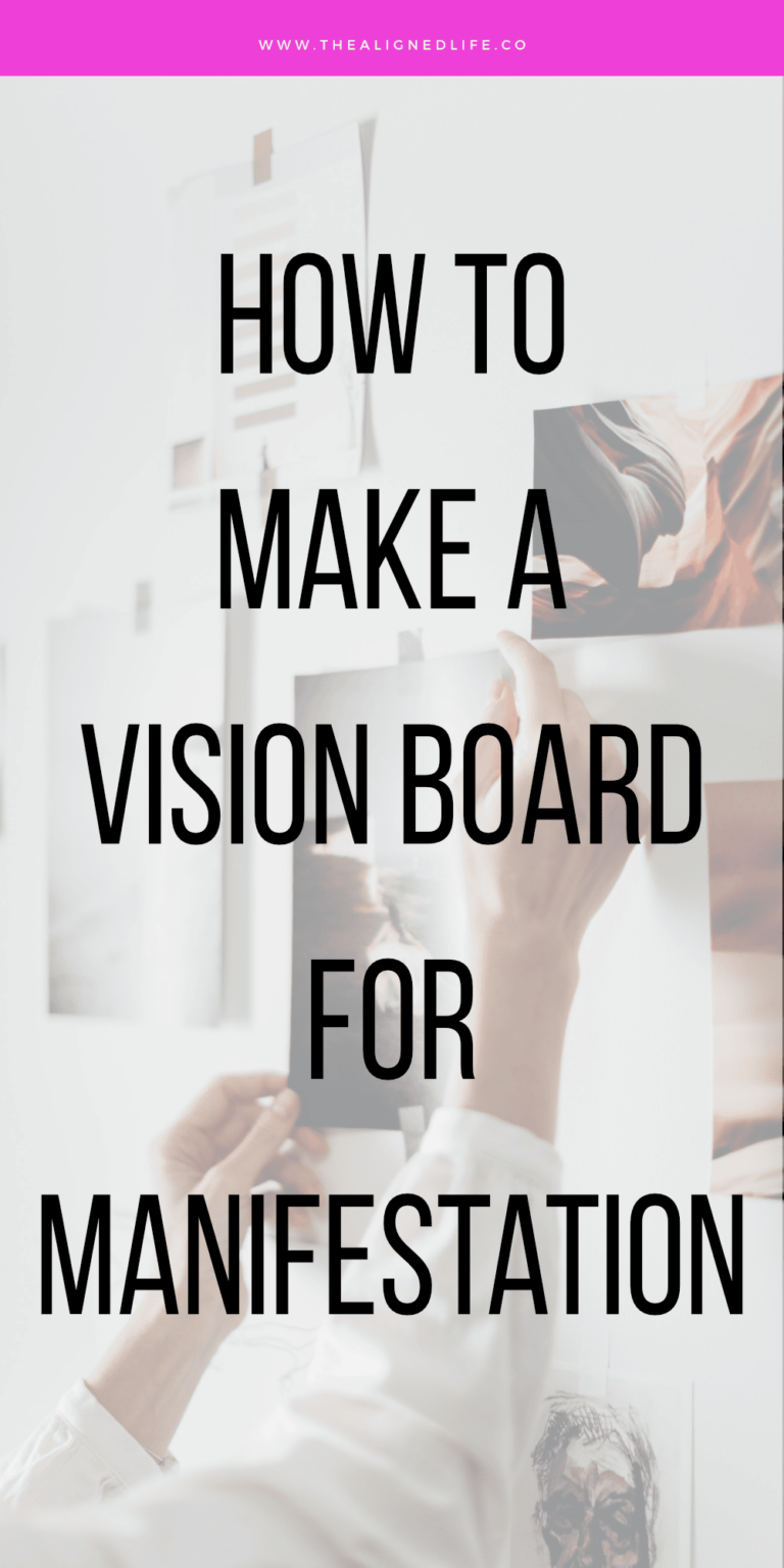 How To Make A Vision Board For Manifestation In 2024