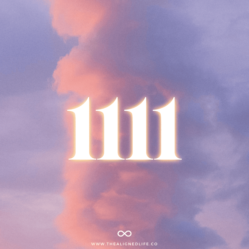 Angel Number 1111 | Pink + Purple Clouds | The Aligned Life Manifestation Blog