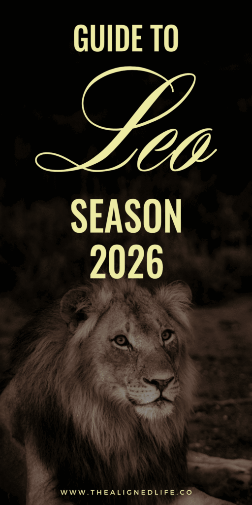 Leo Season 2026: Journal Prompts, Ritual Ideas + More!