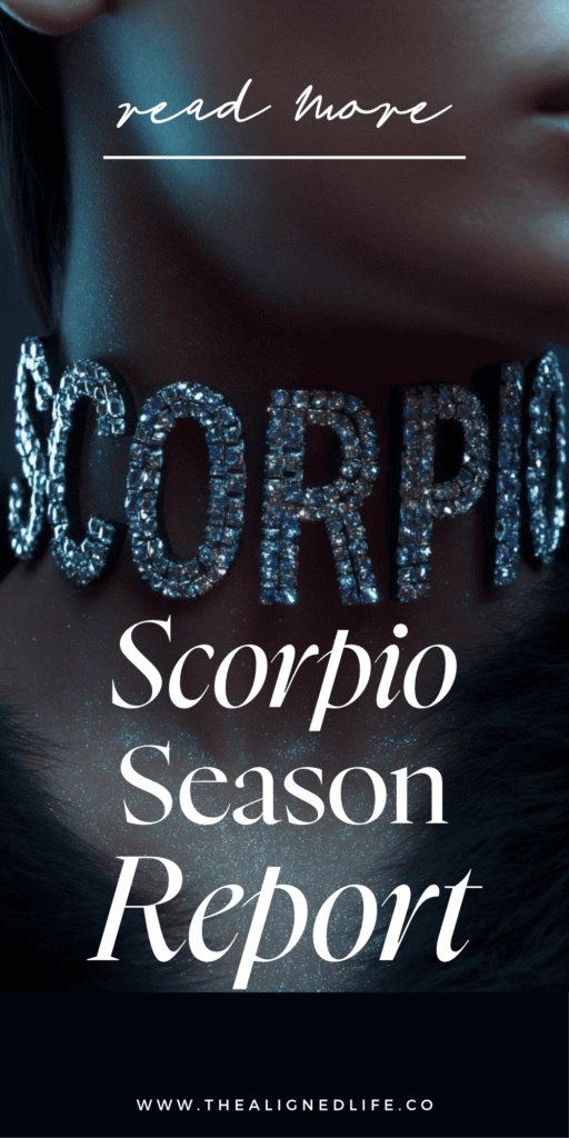 Scorpio Season Report: Ritual Ideas, Journal Prompts + More